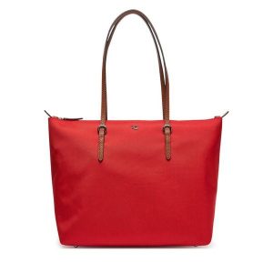 Torebka LAUREN RALPH LAUREN. Czerwone torebki klasyczne Lauren Ralph Lauren, bez wzorów, bez dodatków. Za 529,99 zł.