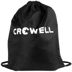 Torba Na Buty. Czarne torby podróżne i sportowe CROWELL, bez wzorów. Za 41,99 zł.