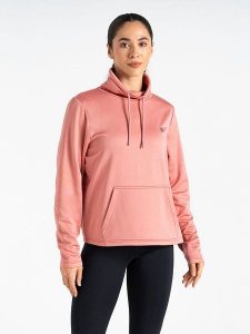 Dare 2b Bluza polarowa "Lexan" w kolorze jasnoróżowym rozmiar: 42. Różowe bluzy Dare 2b, bez wzorów, z polaru, bez kaptura. Za 100,99 zł.