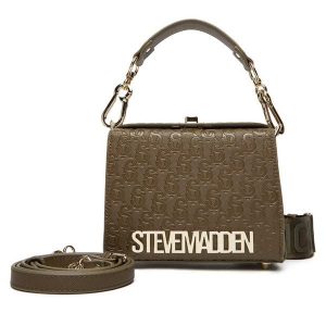 Torebka Steve Madden. Zielone torebki klasyczne Steve Madden, bez wzorów, bez dodatków. Za 419,99 zł.