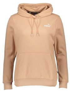 Puma Bluza "ESS+" w kolorze beżowym rozmiar: XL. Brązowe bluzy Puma, xl, bez wzorów, z kapturem. Za 149,31 zł.