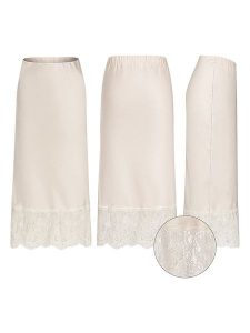 Sublevel Spódnica w kolorze kremowym rozmiar: L/XL. Brązowe spódnice Sublevel, na co dzień, l, bez wzorów, z koronki, maxi. Za 78,84 zł.