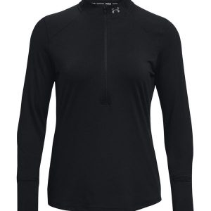 Bluza do biegania damska Under Armour Qualifier Run 2.0 Half Zip. Czarne bluzy Under Armour, xs, bez wzorów, bez kaptura. Za 312,50 zł.