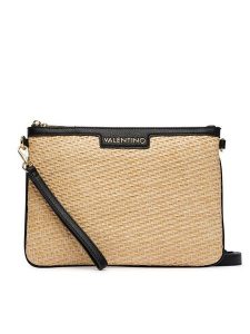 Valentino Torebka Demetra VBS9R917 Beżowy. Brązowe listonoszki Valentino, bez wzorów, z syntetyku, bez dodatków. Za 399,99 zł.