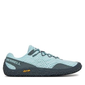 Buty do biegania Merrell. Niebieskie buty sportowe Merrell, bez wzorów, bez zapięcia, do biegania. Za 319,99 zł.
