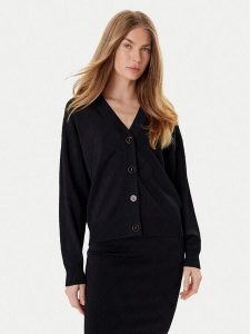 Marciano Guess Kardigan 5YGR13 5036Z Czarny Regular Fit. Czarne kardigany Marciano Guess, z wiskozy. Za 549,99 zł.