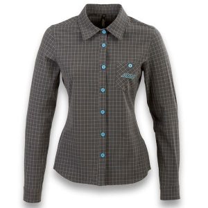 Koszula Ande Arizona M/L Damskie. Szare koszule Ande, l, bez wzorów, z elastanu, bez kołnierzyka, bez ramiączek. Za 313,99 zł.