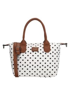 Charm Torebka "Buckingham" w kolorze białym - 30 x 20 x 11 cm rozmiar: onesize. Białe torebki klasyczne Charm, bez wzorów, z materiału, przez ramię, bez dodatków. Za 65,99 zł.