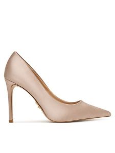 Steve Madden Szpilki Thrive Pump 11003887 Beżowy. Brązowe szpilki Steve Madden, bez wzorów, z materiału, bez obcasa. Za 519,99 zł.