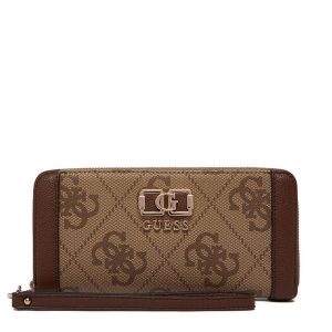 Portfel Guess. Brązowe portfele Guess, z aplikacjami. Za 299,99 zł.