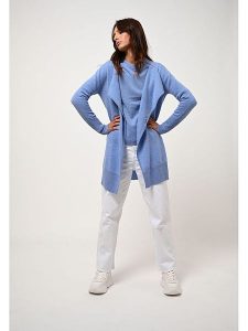 AUTHENTIC CASHMERE Kaszmirowy kardigan "Chésery" w kolorze błękitnym rozmiar: XL. Niebieskie kardigany AUTHENTIC CASHMERE, z kaszmiru. Za 483,17 zł.