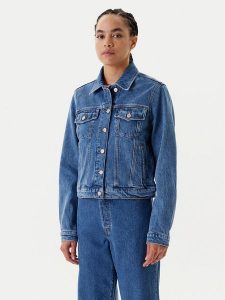 Tommy Jeans Kurtka jeansowa Classic DW0DW21414 Niebieski Regular Fit. Niebieskie kurtki Tommy Jeans, xs, bez wzorów, z bawełny, bez kaptura. Za 299,99 zł.