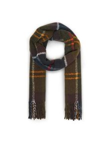 Barbour Szalik LSC0476TN11 Zielony. Zielone rękawiczki Barbour, bez wzorów, z materiału. Za 309,99 zł.