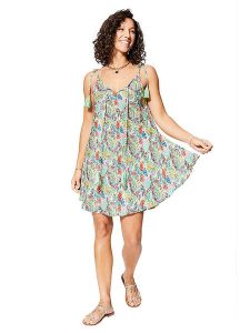 Ipanima Sukienka ze wzorem rozmiar: 34-40. Sukienki Ipanima, na co dzień, bez wzorów, z asymetrycznym kołnierzem, bez ramiączek, midi, asymetryczne. Za 56,99 zł.