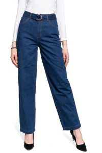 DAMSKIE SPODNIE JEANSOWE LEE HIGH WAIST STRAIGHT BELTED STRAIGHT LEG L30ZKE36 112106900. Spodnie z wysokim stanem Lee, bez wzorów, z jeansu, z podwyższonym stanem. Za 199,99 zł.