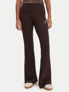 Adidas Legginsy Essentials KD3849 Brązowy Flared Leg. Brązowe legginsy ADIDAS, bez wzorów, z wiskozy. Za 219,99 zł.