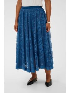 Kaffe Spódnica w kolorze niebieskim rozmiar: L/XL. Niebieskie spódnice Kaffe, l, bez wzorów, z koronki, maxi. Za 104,99 zł.