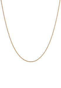 Elli Damski naszyjnik kordel skręcany Fine Basic Trend pozłacane srebro 925 Sterling Silver Naszyjniki 1 ct. Szare naszyjniki Elli, pozłacane. Za 211,64 zł.