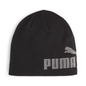 Puma Czapka Ess Cuffless 02563601. Czarne czapki Puma, bez wzorów, sportowe. Za 55,99 zł.