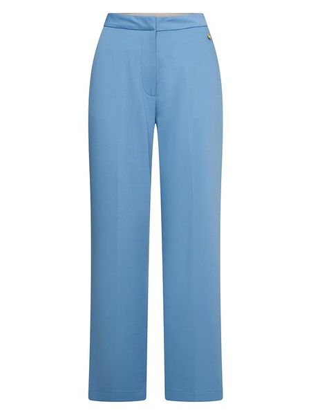 4funkyflavours Spodnie "Rifle Love" w kolorze błękitnym rozmiar: L. Niebieskie spodnie z wysokim stanem 4funkyflavours, bez wzorów, z materiału, z podwyższonym stanem. Za 156,61 zł.