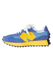 New Balance Sneakersy "U327WEH" w kolorze niebieskim rozmiar: 40,5. Niebieskie trampki New Balance, bez wzorów, bez zapięcia. Za 197,63 zł.