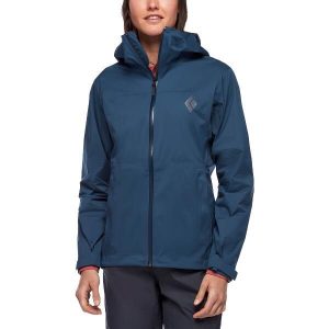 Kurtka Przeciwdeszczowa Damska Black Diamond Stormline Stretch Rain Shell. Niebieskie kurtki Black Diamond, xs, bez wzorów, bez kaptura. Za 364,99 zł.
