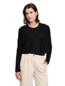 Betty Barclay Kaszmirowy kardigan w kolorze czarnym rozmiar: 40. Czarne kardigany Betty Barclay, z kaszmiru. Za 173,99 zł.