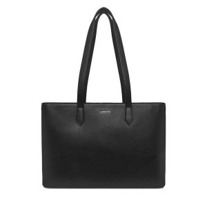 Torebka Lasocki. Czarne torebki klasyczne Lasocki, bez wzorów, bez dodatków. Za 149,99 zł.