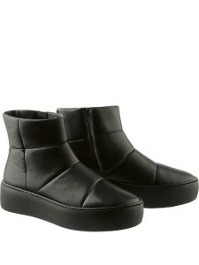 Högl Skórzane botki "Paddy" w kolorze czarnym rozmiar: 41. Czarne botki HÖGL, bez wzorów, bez obcasa, bez zapięcia. Za 545,19 zł.