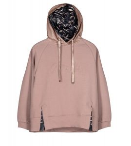 Różowa Modna Damska Bluza Z Kapturem Anekke. Czerwone bluzy Anekke, m, bez wzorów, z jeansu, z kapturem. Za 379,00 zł.