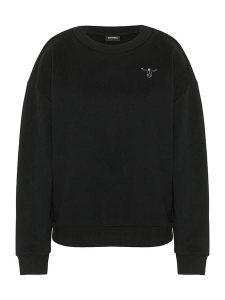 Chiemsee Bluza w kolorze czarnym rozmiar: M. Czarne bluzy Chiemsee, m, bez wzorów, z bawełny, bez kaptura. Za 114,17 zł.