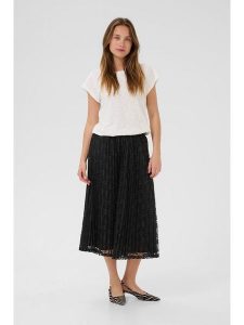 CULTURE Spódnica w kolorze czarnym rozmiar: XXL. Czarne spódnice Culture, xxl, bez wzorów, z koronki, maxi. Za 130,99 zł.