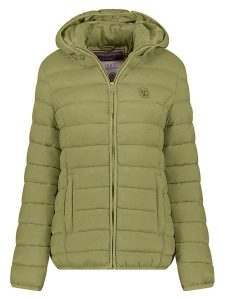 Geographical Norway Kurtka pikowana "Atikotal" w kolorze oliwkowym rozmiar: L. Brązowe kurtki Geographical Norway, l, bez wzorów, bez kaptura. Za 130,99 zł.