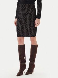 Marciano Guess Spódnica mini 5YGD16 5877Z Czarny Slim Fit. Czarne spódnice Marciano Guess, xl, z aplikacjami, z wiskozy, mini. Za 489,99 zł.