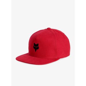 Czapka z daszkiem Fox Head Snapback Hat. Czerwone czapki FOX, bez wzorów, sportowe. Za 131,99 zł.