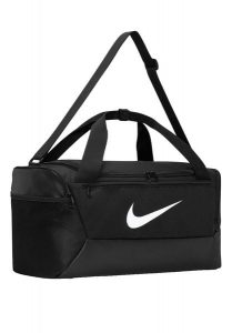 Torba sportowa unisex Nike Brasilia 95. Czarne torby podróżne i sportowe Nike, bez wzorów, z materiału, na ramię. Za 166,45 zł.