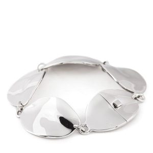 Bransoletka Calvin Klein. Szare bransoletki Calvin Klein, srebrne. Za 379,99 zł.