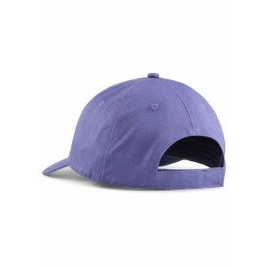 Czapka z daszkiem z logo No. 1 ESS PUMA Blue Crystal. Niebieskie czapki Puma, bez wzorów, sportowe. Za 69,99 zł.