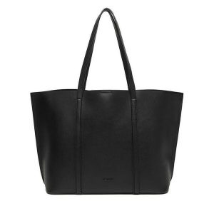 Torebka JENNY. Czarne shopper bag Jenny, bez wzorów, bez dodatków. Za 169,99 zł.