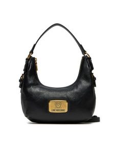 LOVE MOSCHINO Torebka JC4273PP0LKB0000 Czarny. Czarne torebki klasyczne LOVE MOSCHINO, bez wzorów, ze skóry, bez dodatków. Za 599,99 zł.