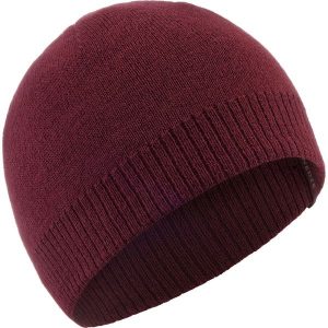 Czapka narciarska dla dorosłych Wedze Simple. Niebieskie czapki WED'ZE, bez wzorów, z dzianiny, klasyczne. Za 29,99 zł.