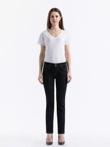 LTB Dżinsy "Aspen Y" - Slim fit - w kolorze granatowym rozmiar: W32/L32. Niebieskie jeansy LTB, z aplikacjami, ze skóry. Za 109,78 zł.