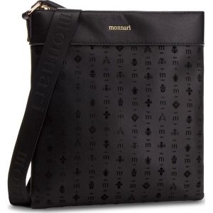 Torebka MONNARI - BAG3750-020 Black. Listonoszki marki Monnari. W wyprzedaży za 159,00 zł.