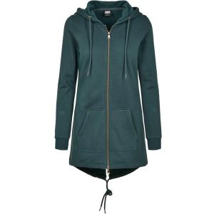 Parka Dresowa Dla Kobiet. Zielone kurtki Urban Classics, xl, bez wzorów, z dresówki, bez kaptura. Za 186,99 zł.