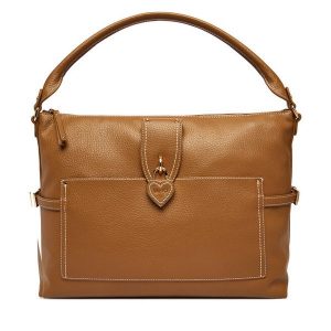 Torebka Liu Jo. Brązowe torebki klasyczne Liu Jo, bez wzorów, bez dodatków. Za 639,99 zł.