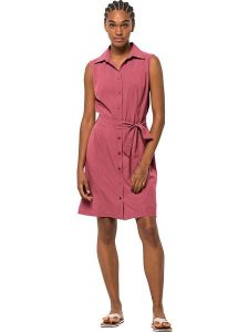 Jack Wolfskin Sukienka "Sonora" w kolorze różowym rozmiar: L. Różowe sukienki Jack Wolfskin, l, bez wzorów, bez kołnierzyka, bez ramiączek, mini. Za 170,87 zł.