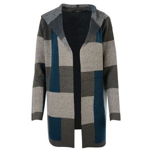 Vero Moda Damski Kardigan Moorpark Posh Hood Ed Cardigan Rep Dark Grey Melange Gibriltar Sea (Rozmiar S). Kardigany marki Vero Moda. W wyprzedaży za 155,00 zł.