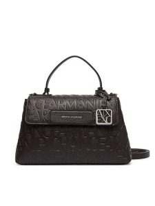 Armani Exchange Torebka XW001223 AF15774 U6032 Brązowy ciemny. Brązowe torebki klasyczne Armani Exchange, bez wzorów, ze skóry, bez dodatków. Za 564,99 zł.