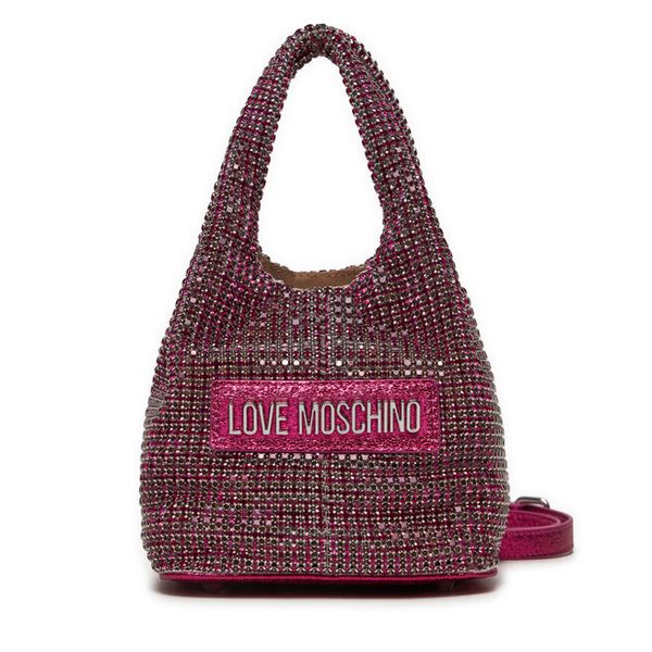 Torebka LOVE MOSCHINO. Czerwone torebki klasyczne LOVE MOSCHINO, bez wzorów, bez dodatków. Za 459,99 zł.