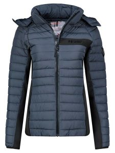 Geographical Norway Kurtka pikowana "Aretha" w kolorze granatowym rozmiar: XXL. Niebieskie kurtki Geographical Norway, xxl, bez wzorów, bez kaptura. Za 279,78 zł.